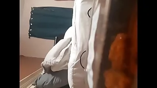 Used background video recorder&period; She didn't know