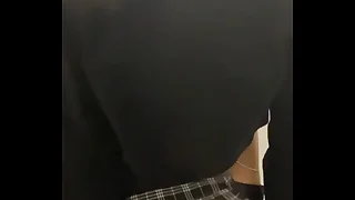 Dethronement skirt after a long cram fixture and playing with my small tits