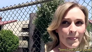 Teen facialized for sacrifice