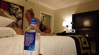 Stupid Water Bottle&excl; Madelyn Monroe Fucks Stranger with reference to Vegas